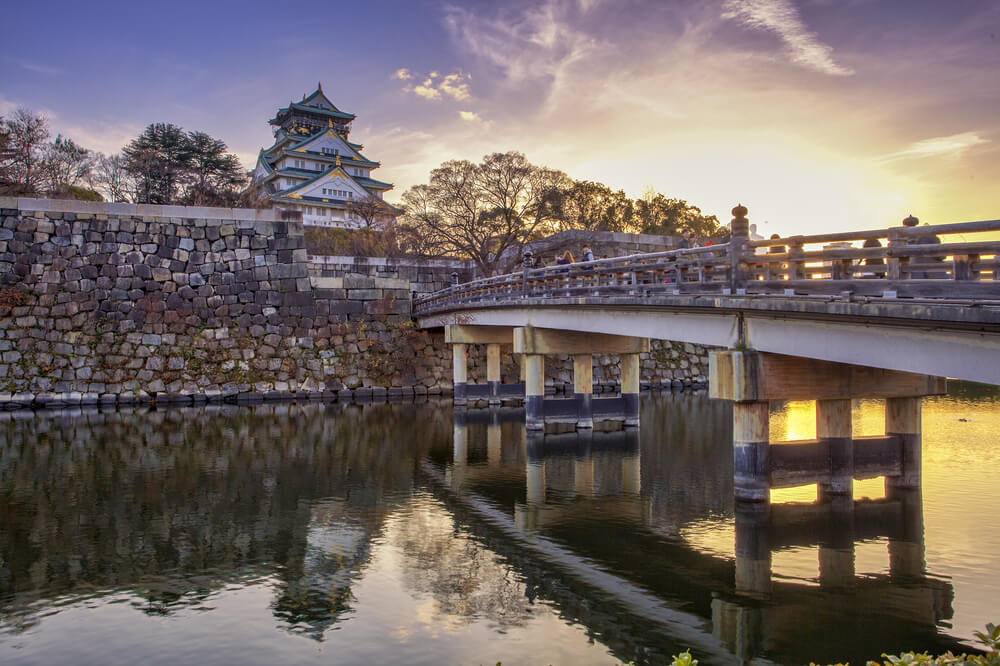 Paket Tour Wisata Ke Jepang Tokyo Fuji Kyoto Osaka Tahun Baru 2018 Osaka Castle