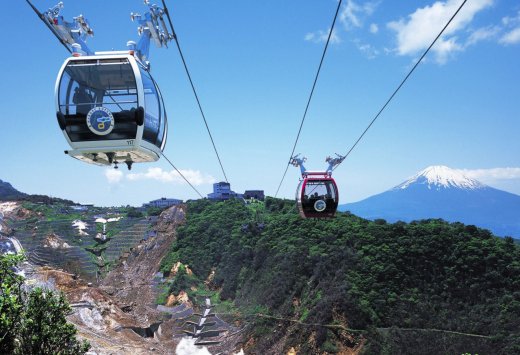 Paket Tour Wisata Ke Jepang Tokyo Fuji Hakone Winter Hakone Ropeway