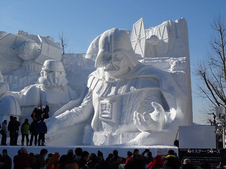 14 Tempat Wisata di Sapporo Hokaido Jepang Sapporo-Snow-Festival