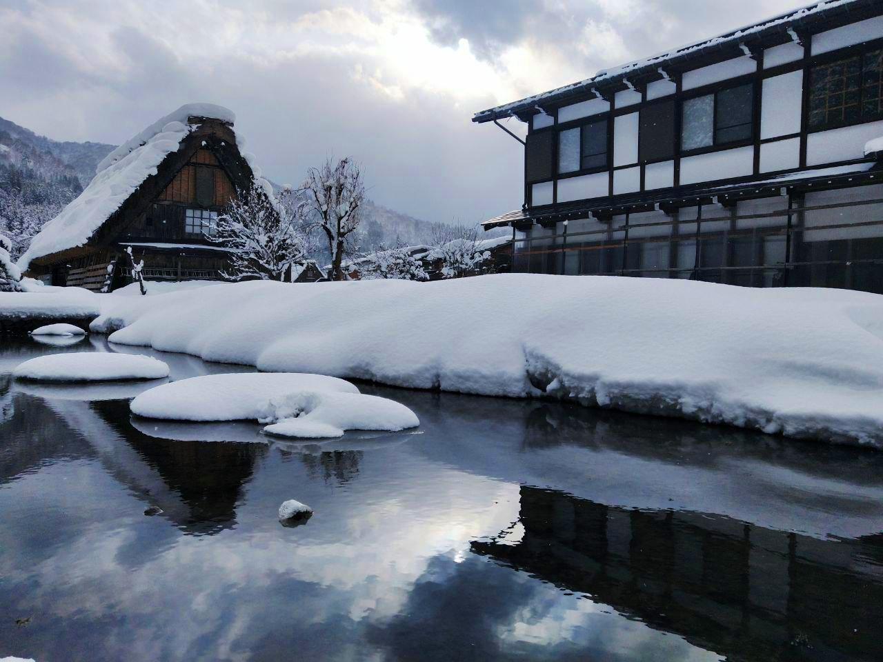 Old House Shirakawago Winter