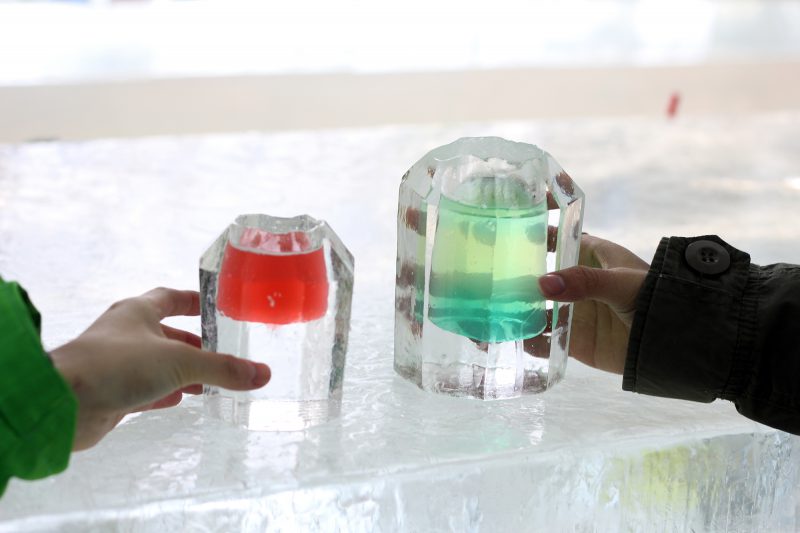 Shikaribetsu Kotan Ice Village Ice Glass